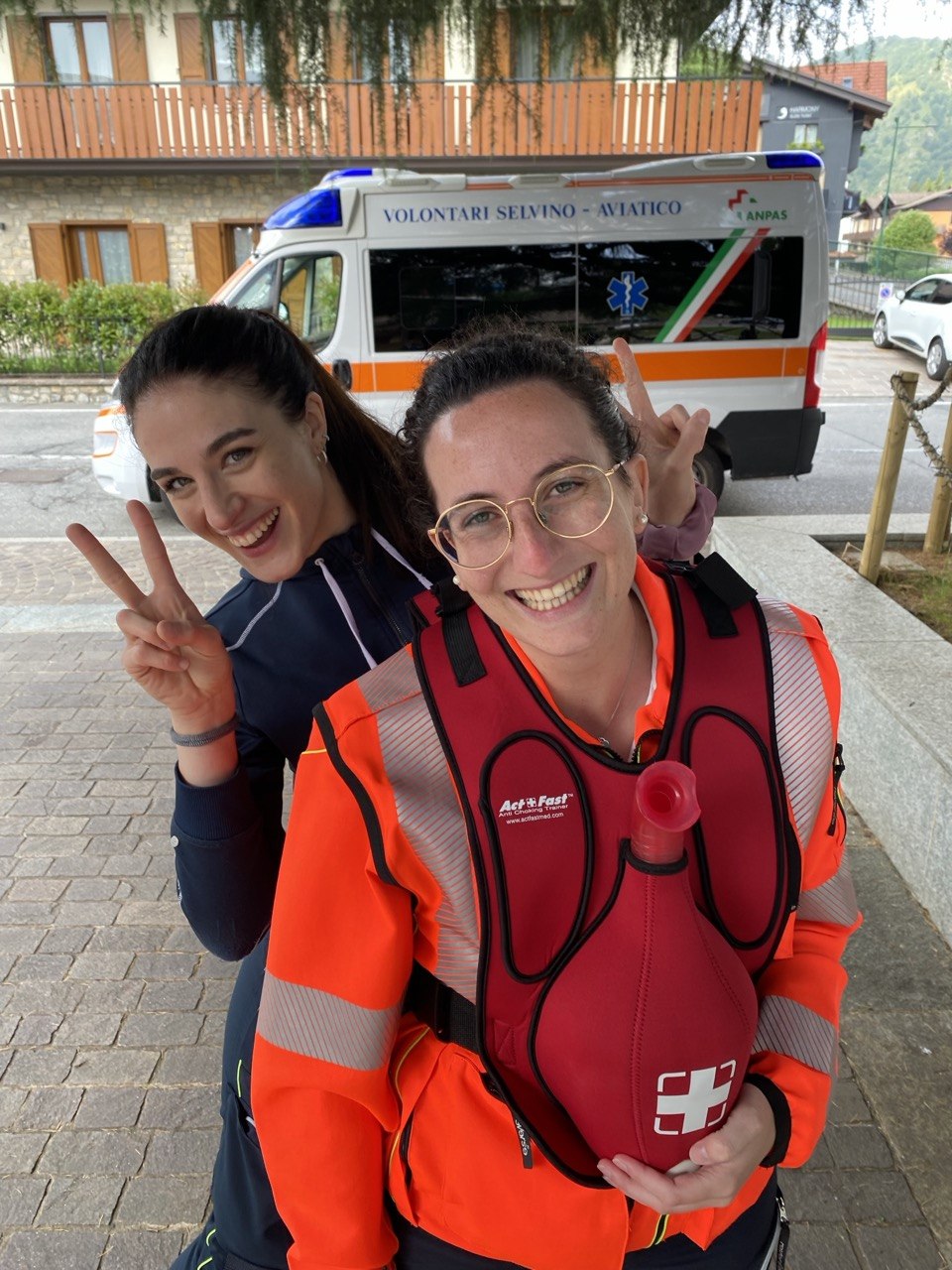 Volontarie Ambulanza Selvino-Aviatico